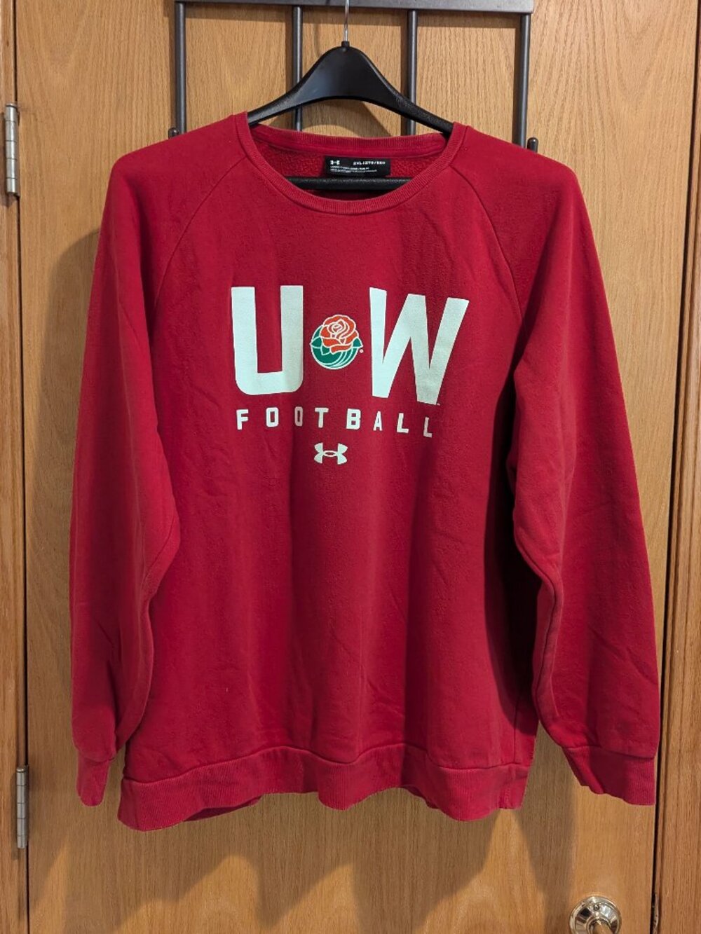 Under Armour University of Wisconsin Football Rose Bowl Sweatshirt